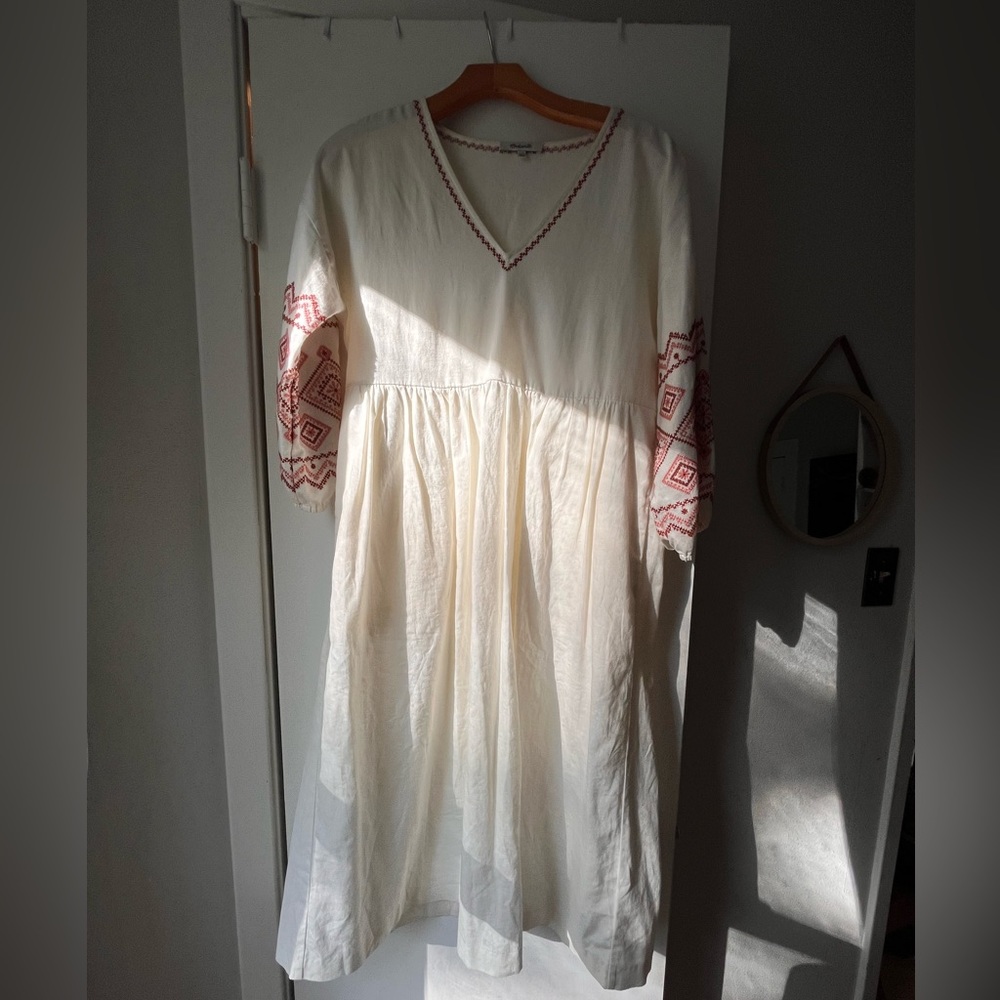 Madewell white dress